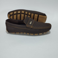 BCS - Mocasin REF Cafe Hombre Costuras Miel Rep
